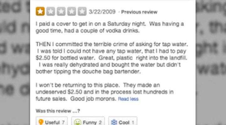 Yelp Reviews