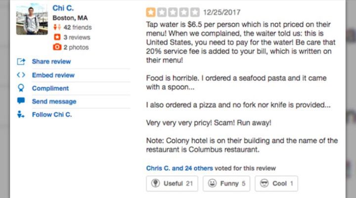 Yelp Reviews